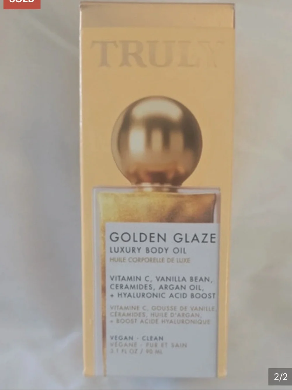 TRULY Golden Glaze Luxury Body Oil - Gold